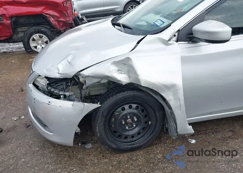 2013 Nissan Sentra Sv из США, поврежденный, VIN 3N1AB7AP2DL690056